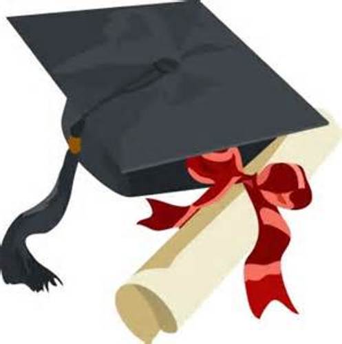 Grad Cap and Diploma